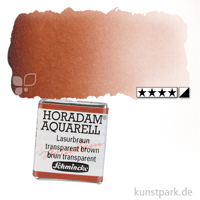 Artikelbild 1 des Artikels “Schmincke HORADAM Aquarellfarben 1/2 Napf | 648 Lasurbraun“