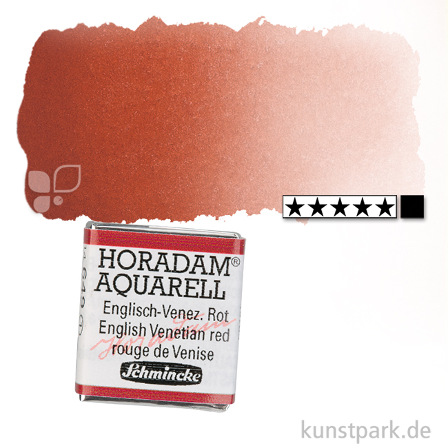Artikelbild 1 des Artikels “Schmincke HORADAM Aquarellfarben 1/2 Napf | 649 Englisch-Venezian Rot“
