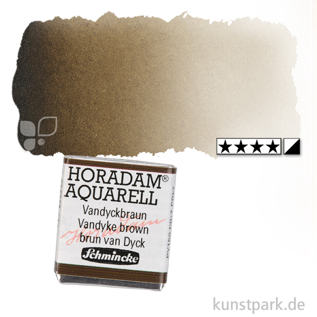 Artikelbild 1 des Artikels “Schmincke HORADAM Aquarellfarben 1/2 Napf | 669 Vandyckbraun“