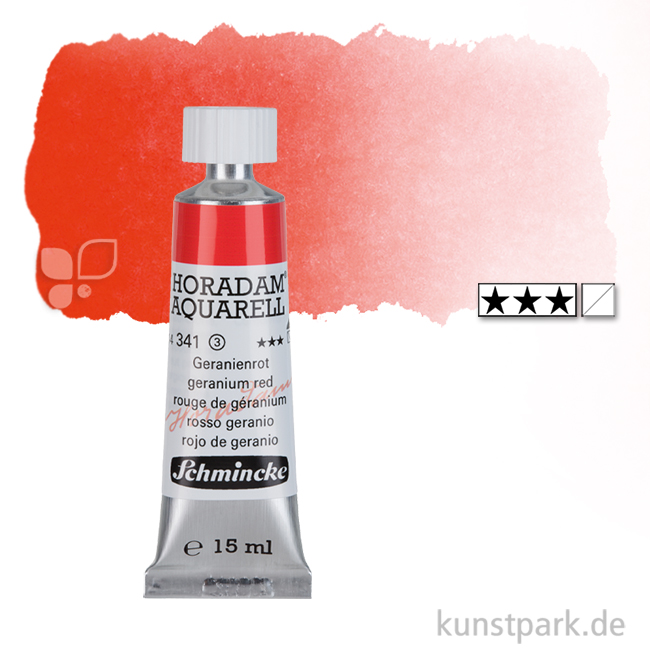 Artikelbild 1 des Artikels “Schmincke HORADAM Aquarellfarben Tube 15 ml | 341 Geranienrot“