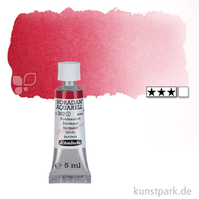 Artikelbild 1 des Artikels “Schmincke HORADAM Aquarellfarben Tube 5 ml | 362 Bordeauxrot“