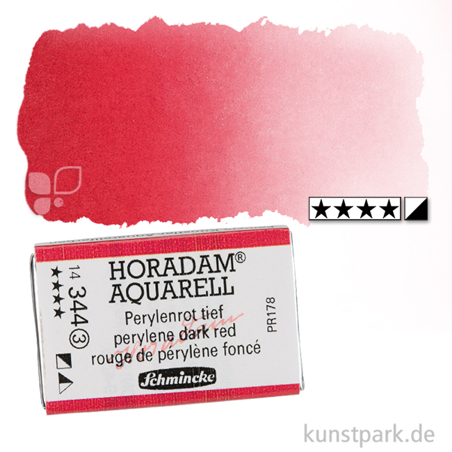 Artikelbild 1 des Artikels “Schmincke HORADAM Aquarellfarben 1/1 Napf | 344 Perylenrot tief“