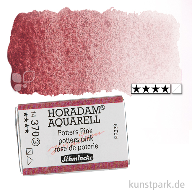 Artikelbild 1 des Artikels “Schmincke HORADAM Aquarellfarben 1/1 Napf | 370 Potters Pink“