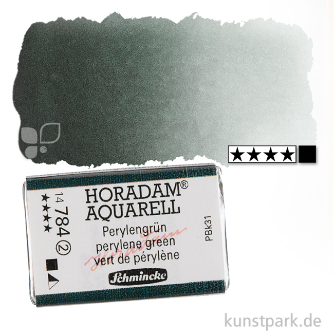 Artikelbild 1 des Artikels “Schmincke HORADAM Aquarellfarben 1/1 Napf | 784 Perylengrün“