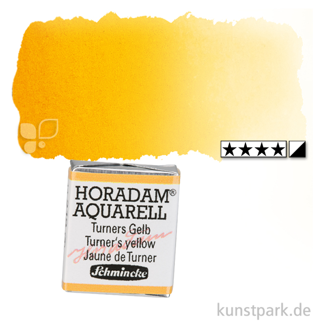 Artikelbild 1 des Artikels “Schmincke HORADAM Aquarellfarben 1/2 Napf | 219 Turners Gelb“