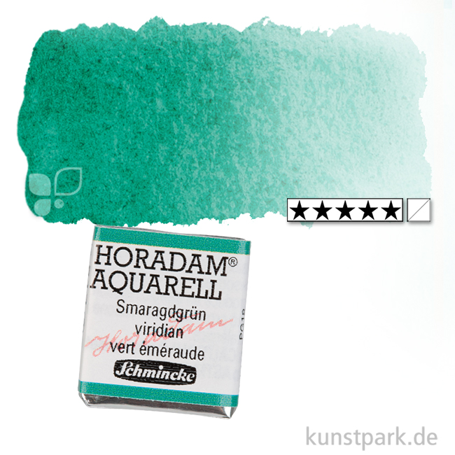 Artikelbild 1 des Artikels “Schmincke HORADAM Aquarellfarben 1/2 Napf | 513 Smaragdgrün“