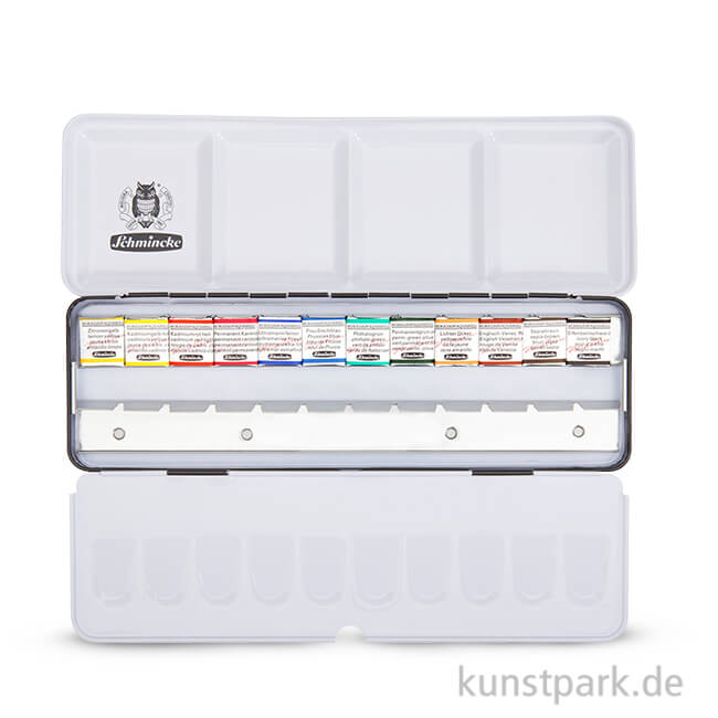 Artikelbild 1 des Artikels “Schmincke HORADAM Aquarellkasten mit 12 halben Näpfchen + Reserve “