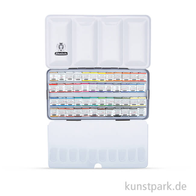Artikelbild 1 des Artikels “Schmincke HORADAM Aquarellkasten mit 48 halben Näpfchen “