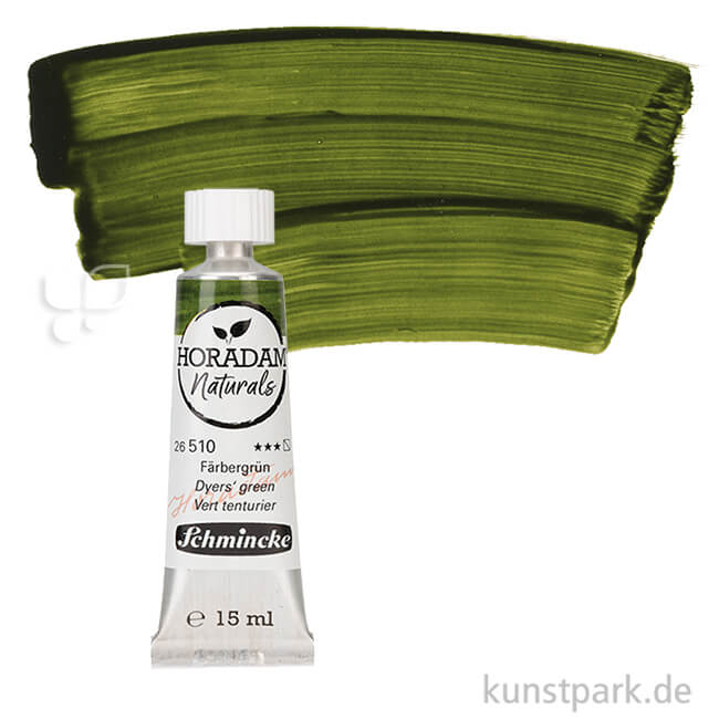 Artikelbild 1 des Artikels “Schmincke HORADAM Naturals Wasserfarben, 15 ml Tube | Färbergrün“