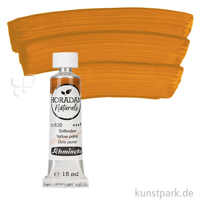 Artikelbild 1 des Artikels “Schmincke HORADAM Naturals Wasserfarben, 15 ml Tube | Gelbocker“