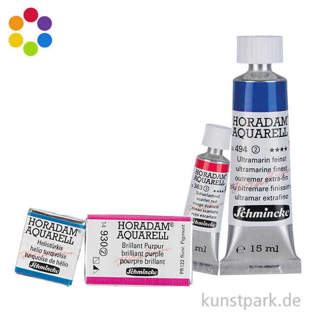 Artikelbild 1 des Artikels “Schmincke HORADAM Aquarellfarben “