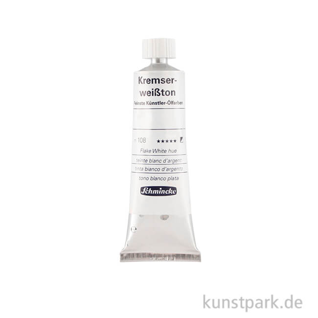 Artikelbild 1 des Artikels “Schmincke Kremserweißton Ölfarbe 35 ml“