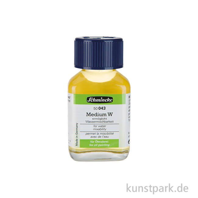 Artikelbild 1 des Artikels “Schmincke Medium W - Wassermischbarkeit für Ölfarben 60 ml“