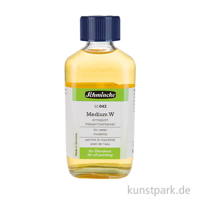Artikelbild 1 des Artikels “Schmincke Medium W - Wassermischbarkeit für Ölfarben “