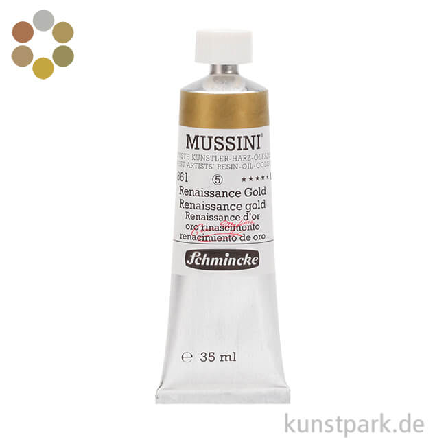 Artikelbild 1 des Artikels “Schmincke MUSSINI Ölfarben Gold 35 ml “