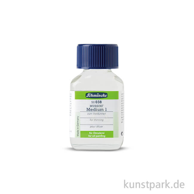 Artikelbild 1 des Artikels “Schmincke MUSSINI Medium 1, zum Verdünnen 60 ml“