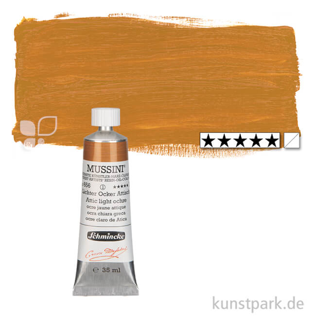 Artikelbild 1 des Artikels “Schmincke MUSSINI Ölfarben 35 ml | 656 Lichter Ocker Attisch“