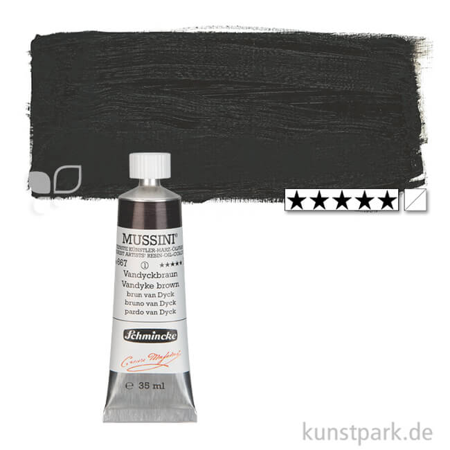 Artikelbild 1 des Artikels “Schmincke MUSSINI Ölfarben 35 ml | 667 Vandyckbraun“