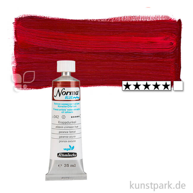 Artikelbild 1 des Artikels “Schmincke NORMA Blue - wasservermalbare Ölfarbe, 35 ml Tube | Krappdunkel“