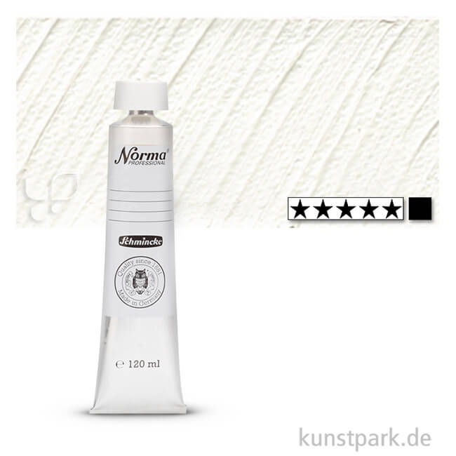 Artikelbild 1 des Artikels “Schmincke NORMA Ölfarben 120 ml | 114 Titanweiss“