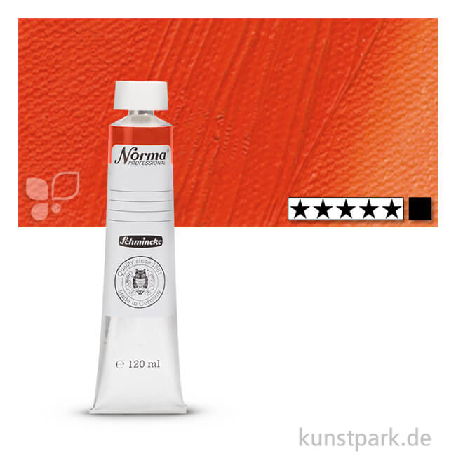 Artikelbild 1 des Artikels “Schmincke NORMA Ölfarben 120 ml | 306 Zinnoberrot hell“