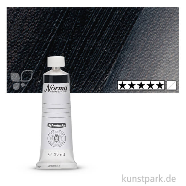 Artikelbild 1 des Artikels “Schmincke NORMA Ölfarben 35 ml | 700 Neutralschwarz“