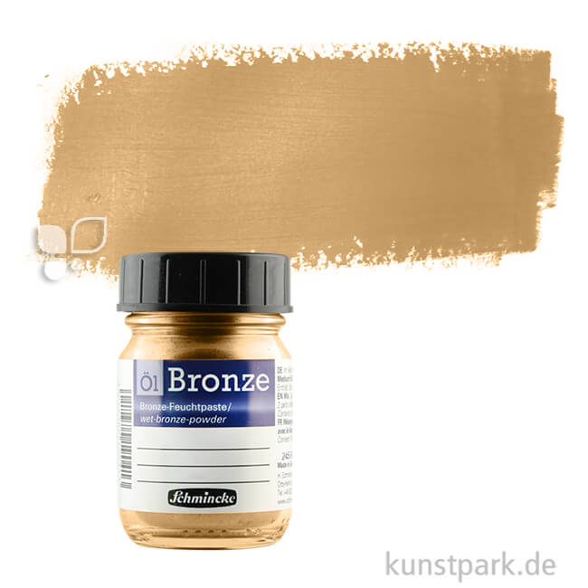 Artikelbild 1 des Artikels “Schmincke Öl-Bronzen 50 ml Einzelfarbe | Reichbleichgold“