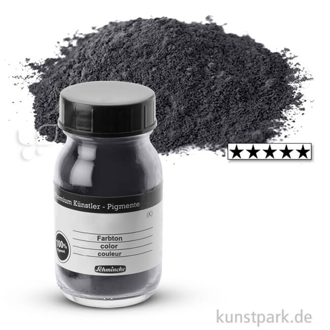 Artikelbild 1 des Artikels “Schmincke PIGMENTE 100 ml | 727 Eisenoxidschwarz“