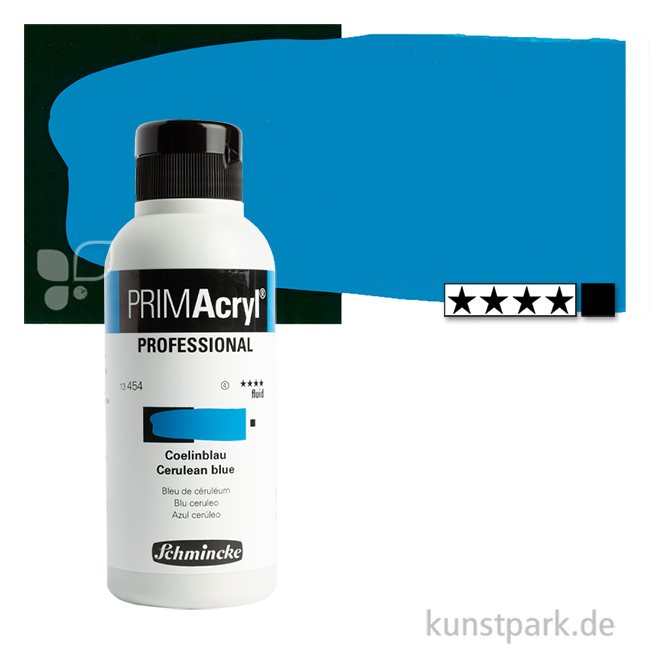 Artikelbild 1 des Artikels “Schmincke PRIMAcryl Acrylfarben 250 ml Fluid | 454 Coelinblau“