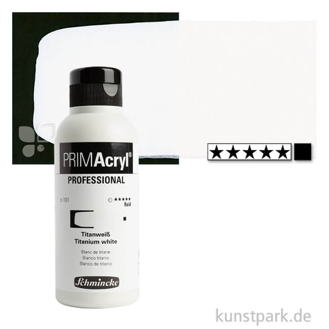 Artikelbild 1 des Artikels “Schmincke PRIMAcryl Acrylfarben 250 ml Fluid | 101 Titanweiss“