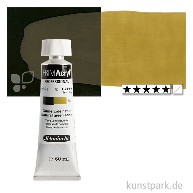 Artikelbild 1 des Artikels “Schmincke PRIMAcryl Acrylfarben 60 ml | 571 Grüne Erde natur“
