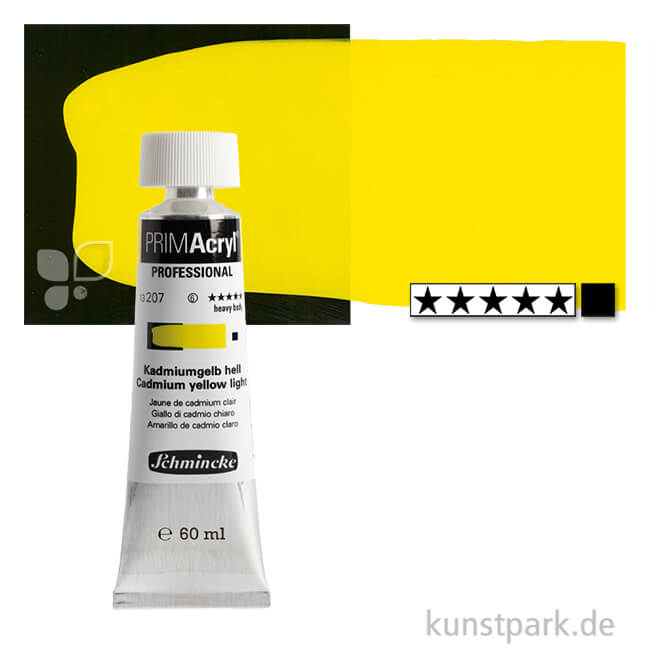 Artikelbild 1 des Artikels “Schmincke PRIMAcryl Acrylfarben 60 ml | 207 Kadmiumgelb hell“