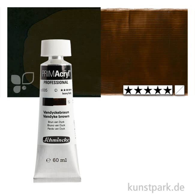 Artikelbild 1 des Artikels “Schmincke PRIMAcryl Acrylfarben 60 ml | 685 Vandyckbraun“