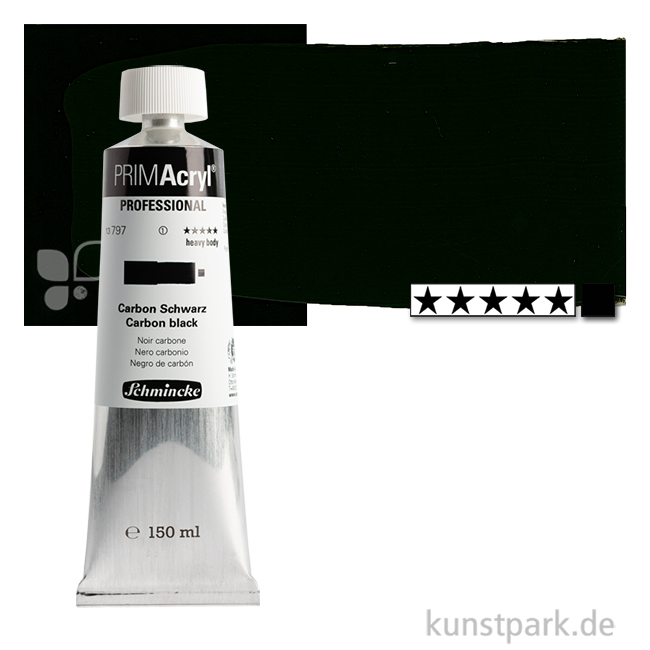 Artikelbild 1 des Artikels “Schmincke PRIMAcryl Acrylfarben 150 ml | 797 Carbon Schwarz“
