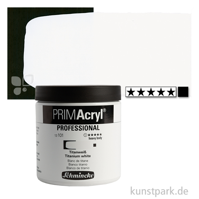 Artikelbild 1 des Artikels “Schmincke PRIMAcryl Acrylfarben 237 ml | 101 Titanweiß“