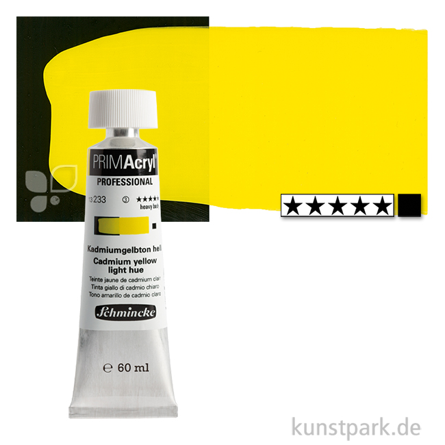 Artikelbild 1 des Artikels “Schmincke PRIMAcryl Acrylfarben 60 ml | 233 Kadmiumgelbton hell“