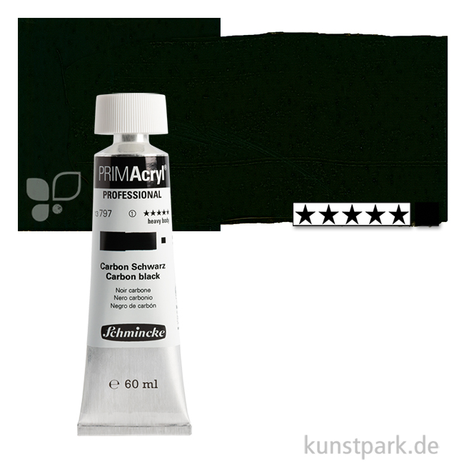 Artikelbild 1 des Artikels “Schmincke PRIMAcryl Acrylfarben 60 ml | 797 Carbon Schwarz“
