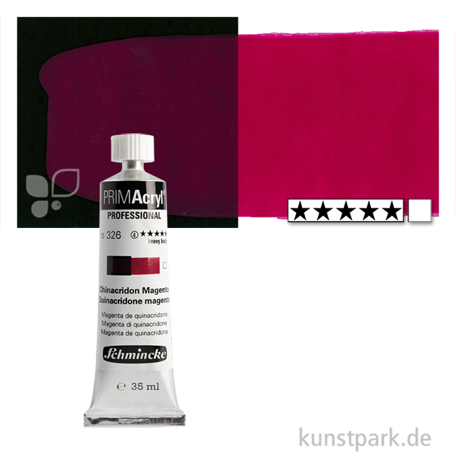 Artikelbild 1 des Artikels “Schmincke PRIMAcryl Acrylfarben 35 ml | 326 Chinacridon Magenta“