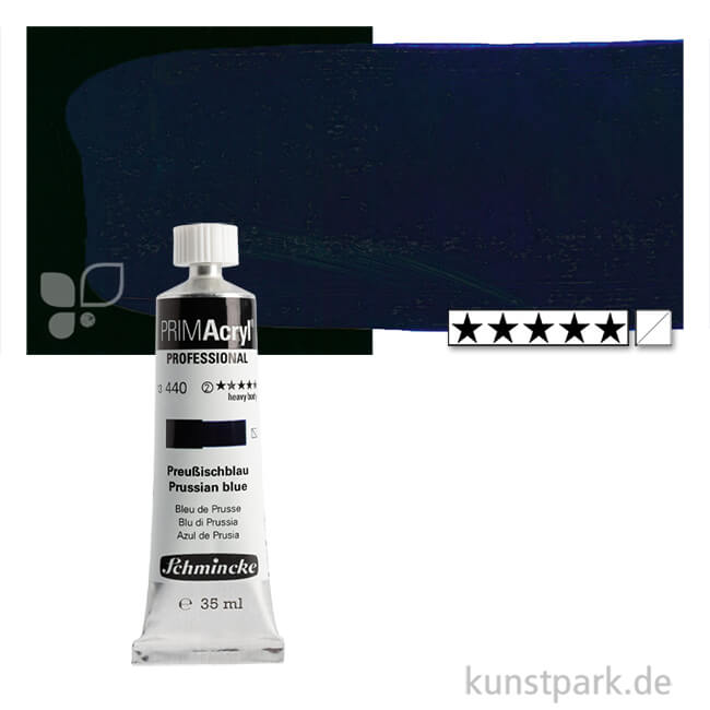 Artikelbild 1 des Artikels “Schmincke PRIMAcryl Acrylfarben 35 ml | 440 Preußischblau“