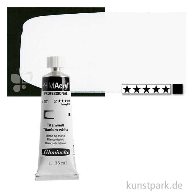 Artikelbild 1 des Artikels “Schmincke PRIMAcryl Acrylfarben 35 ml | 101 Titanweiss“
