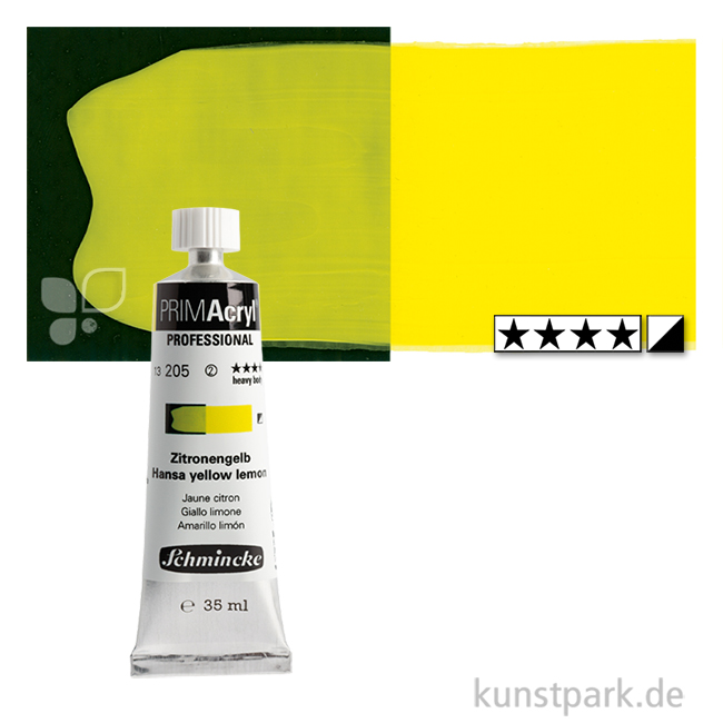 Artikelbild 1 des Artikels “Schmincke PRIMAcryl Acrylfarben 35 ml | 205 Zitronengelb“