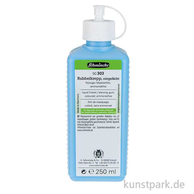 Artikelbild 1 des Artikels “Schmincke Rubbelkrepp, flüssiger Maskierfilm eingefärbt 250 ml“