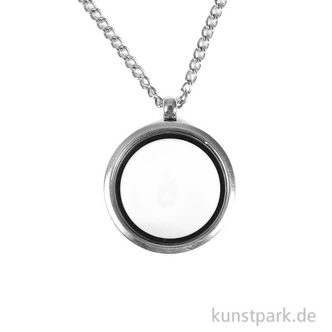 Artikelbild 1 des Artikels “Schmuck Anhänger Medaillon, Rund, Silber, 30 mm Durchmesser “