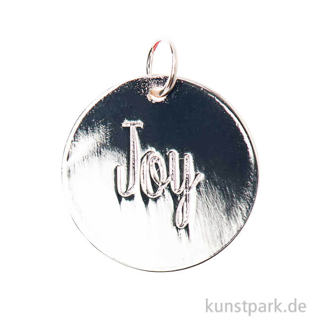 Artikelbild 1 des Artikels “Schmuck-Anhänger Scheibe - Joy, Silber “