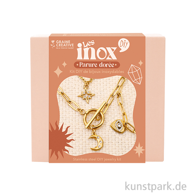 Artikelbild 1 des Artikels “Schmuck Bastelset - Edelstahl, Rostfrei, Gold “