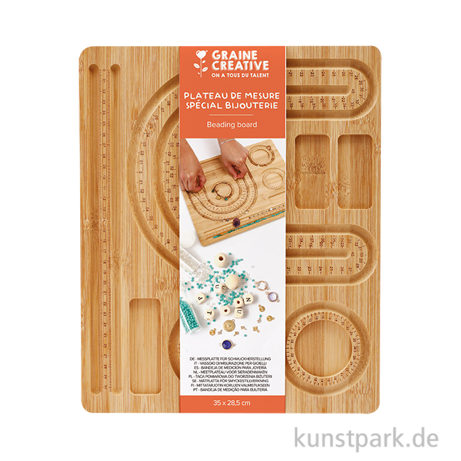 Artikelbild 1 des Artikels “Schmuck Messplatte aus Bambus, 35 x 28,5 cm “
