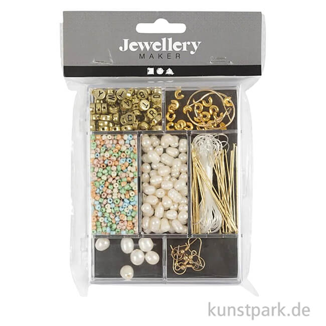 Artikelbild 1 des Artikels “Schmuck Perlen Kreativ-Mix, Sanfte Farben, Süßwasserperlen “