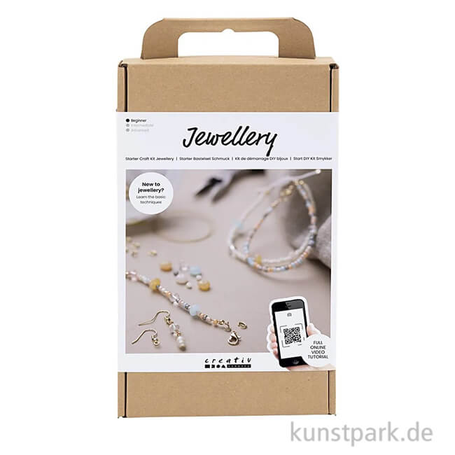 Artikelbild 1 des Artikels “Schmuck Starter Bastelset mit viel Zubehör - Klassische Perlen “