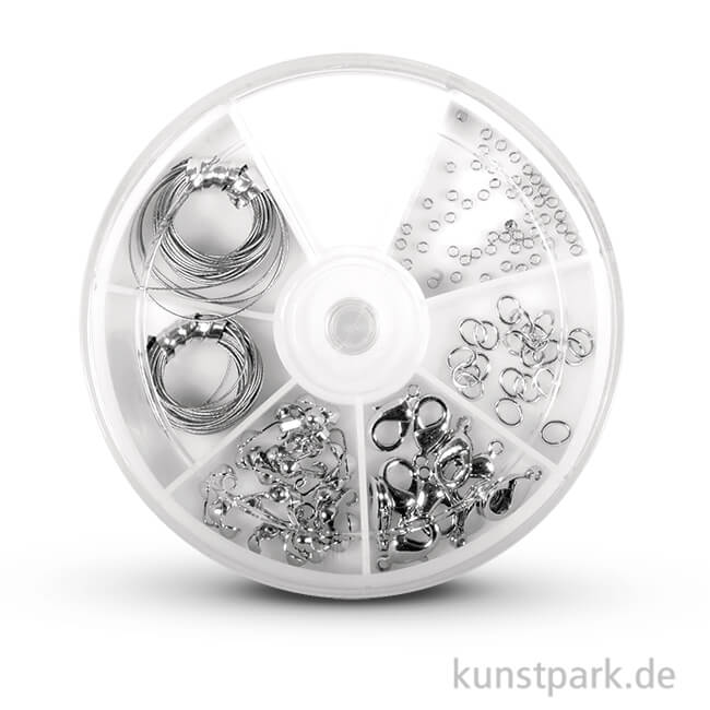 Artikelbild 1 des Artikels “Schmuck-Starter-Set mit umfangreichem Zubehör - silber “