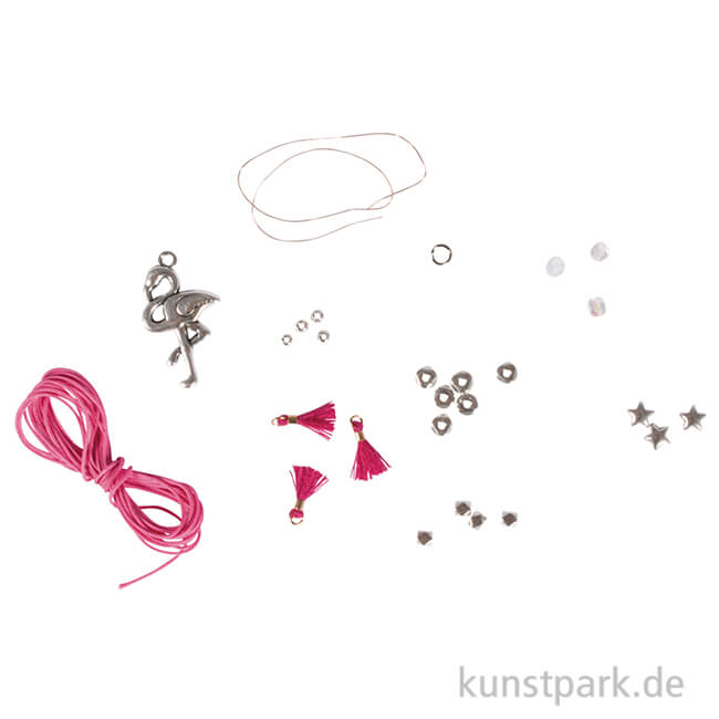 Artikelbild 1 des Artikels “Schmuckset - Vaia Flamingo für 1 Kette und 1 Armband “
